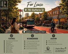 UPPER - 793 DUFFERIN STREET  Toronto, ON M6H 3K8