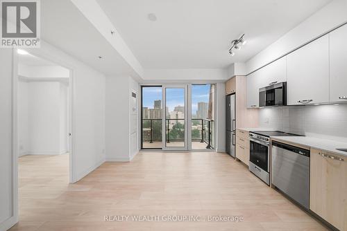 1224 - 75 James Street S, Hamilton, ON - Indoor Photo Showing Kitchen With Stainless Steel Kitchen