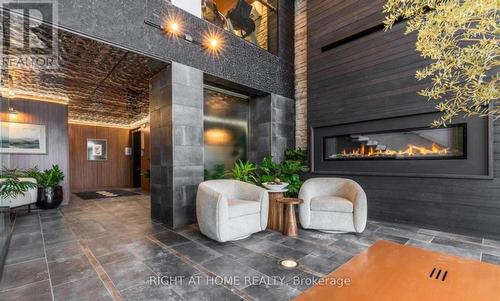 102 - 15 Kneeshaw Drive, Barrie, ON - Indoor With Fireplace