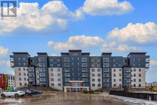 102 - 15 Kneeshaw Drive, Barrie, ON - Outdoor With Balcony With Facade