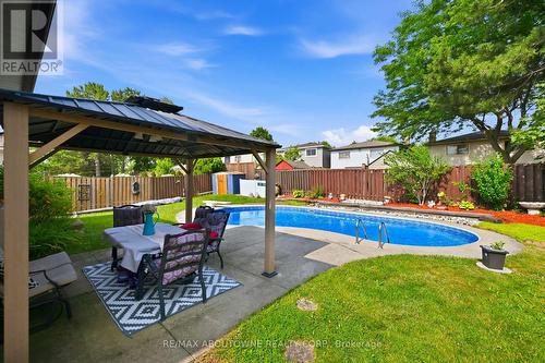 2339 Gillingham Drive, Burlington, ON - Outdoor With In Ground Pool With Backyard