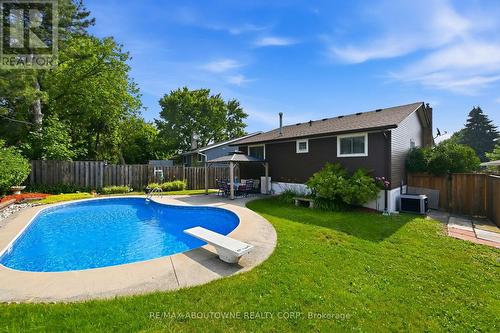2339 Gillingham Drive, Burlington, ON - Outdoor With In Ground Pool With Backyard