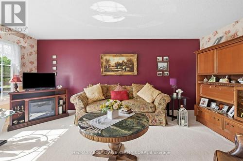 2339 Gillingham Drive, Burlington, ON - Indoor Photo Showing Living Room With Fireplace