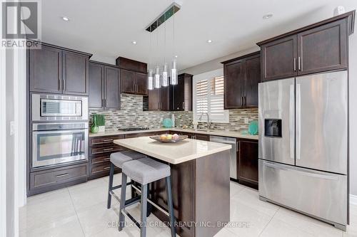 3 Lisson Crescent, Brampton, ON - Indoor Photo Showing Kitchen With Stainless Steel Kitchen With Upgraded Kitchen
