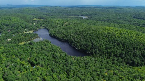Photo aérienne - Ch. Du Lac-Héroux, Saint-Boniface, QC 