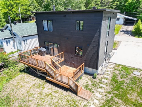 Aerial View - 405 Rue De La Montagne, Saint-Calixte, QC - Outdoor With Deck Patio Veranda With Exterior