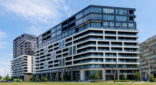 Exterior - 904-605 Rue De L'Escale, Brossard, QC - Outdoor With Balcony With Facade