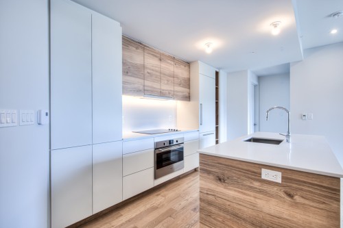 Kitchen - 904-605 Rue De L'Escale, Brossard, QC - Indoor Photo Showing Kitchen With Upgraded Kitchen