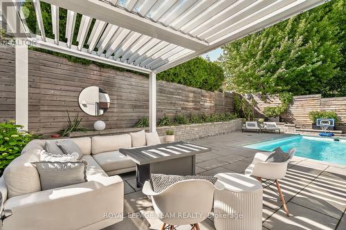 120 Riverdale Avenue, Ottawa, ON - Outdoor With In Ground Pool With Deck Patio Veranda