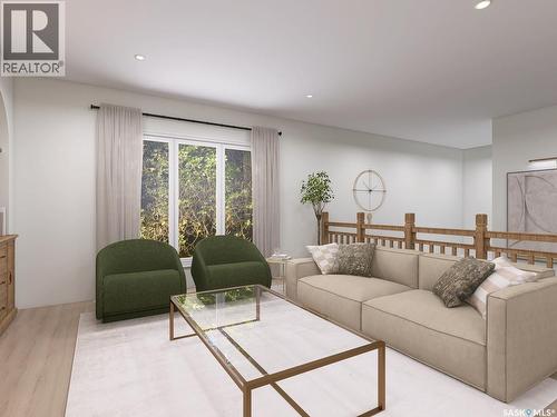 8 Oak Bay, Shields, SK - Indoor Photo Showing Living Room