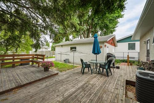 1038 Prince Rupert Ave, Winnipeg, MB - Outdoor With Deck Patio Veranda With Exterior