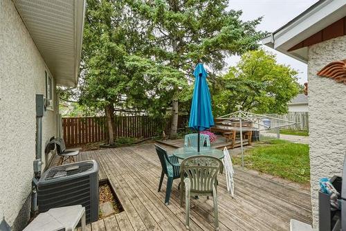 1038 Prince Rupert Ave, Winnipeg, MB - Outdoor With Deck Patio Veranda With Exterior