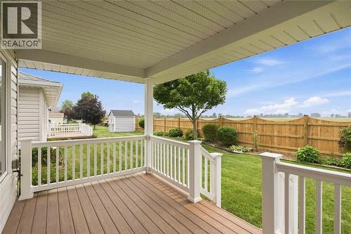 5600 Blackwell Sideroad Unit# 453, Sarnia, ON - Outdoor With Deck Patio Veranda With Exterior