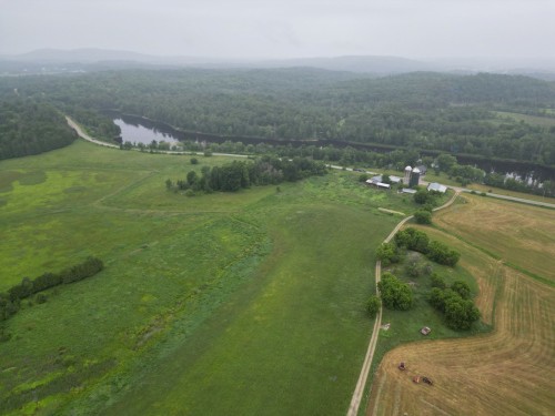 Photo aérienne - 103 Ch. De Point Comfort, Gracefield, QC 