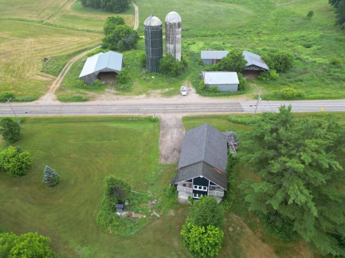 Photo aérienne - 103 Ch. De Point Comfort, Gracefield, QC 