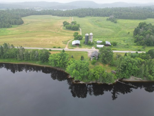 Photo aérienne - 103 Ch. De Point Comfort, Gracefield, QC 