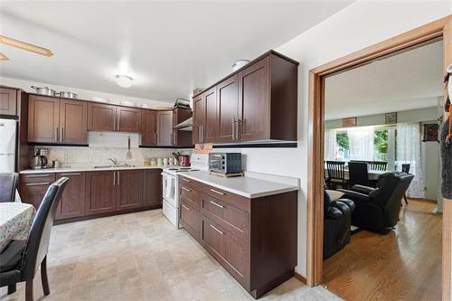 253 Hawthorne Ave, Winnipeg, MB - Indoor Photo Showing Kitchen With Double Sink