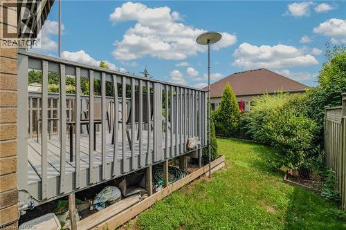 back yard fenced in - 49 Millcroft Drive, Simcoe, ON - Outdoor
