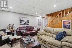 This room offers newer laminate flooring. - 