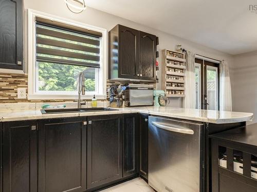 156 Hemlock Drive, Elmsdale, NS - Indoor Photo Showing Kitchen With Double Sink