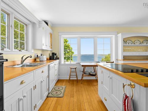 20 Fredas Point Extension, Chester, NS - Indoor Photo Showing Kitchen With Double Sink