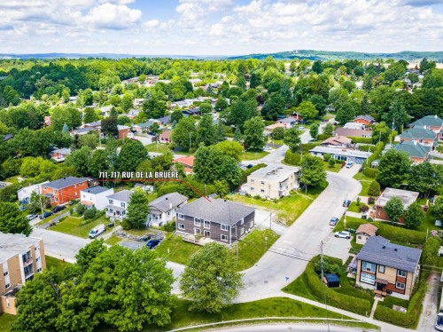 Aerial View - 711  - 717 Rue De La Bruère, Sherbrooke (Fleurimont), QC - Outdoor With View