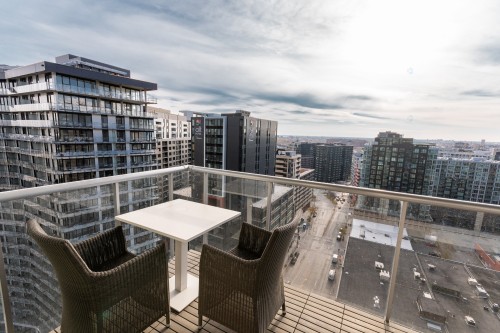 Balcony - Ph4-1045 Rue Wellington, Montréal (Le Sud-Ouest), QC - Outdoor With View