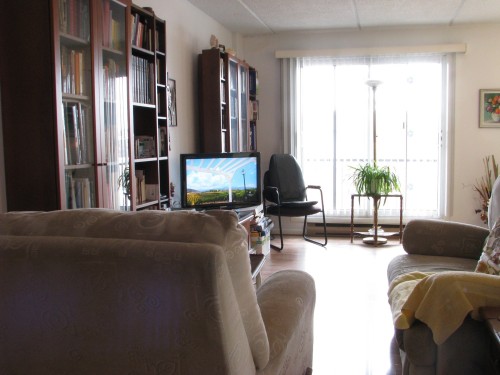 Living Room - 2-8525 Av. Des Ponts-De-Cé, Montréal (Anjou), QC - Indoor Photo Showing Living Room