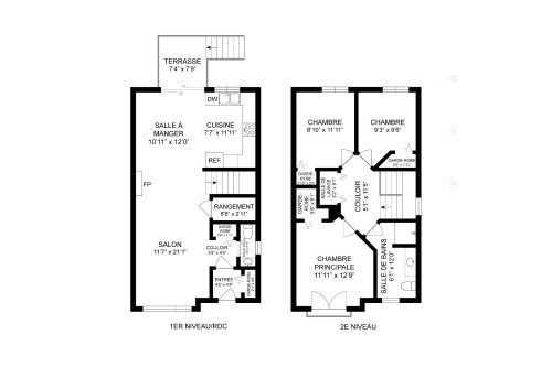 Plan (croquis) - 6335 Rue De Lancaster, Brossard, QC - Other