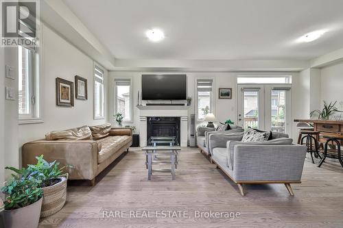 274 Skinner Road, Hamilton, ON - Indoor Photo Showing Living Room With Fireplace