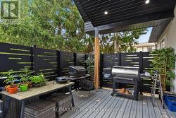 Private Covered Deck Accessible from Dining Area - 