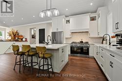 Open Concept Kitchen with Island for Extra Seating - 