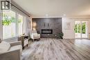 85 Foxhunt Road, Waterloo, ON  - Indoor Photo Showing Living Room With Fireplace 