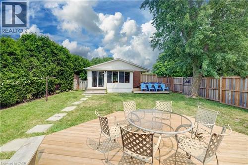 85 Foxhunt Road, Waterloo, ON - Outdoor With Deck Patio Veranda