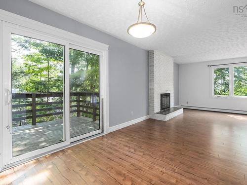 1 Silverside Drive, Waverley, NS - Indoor Photo Showing Living Room With Fireplace