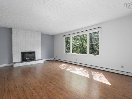 1 Silverside Drive, Waverley, NS - Indoor Photo Showing Living Room With Fireplace