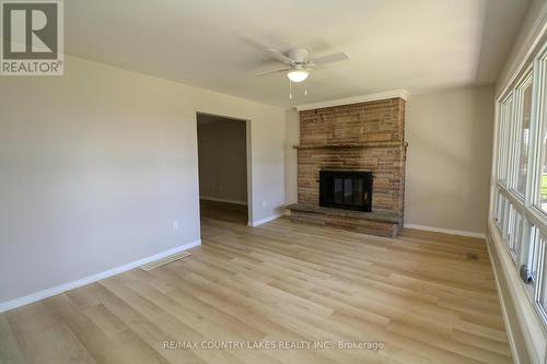 25035/7 Maple Beach Road, Brock, ON - Indoor Photo Showing Living Room With Fireplace