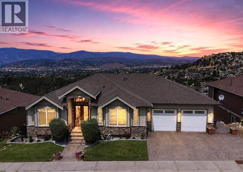 Thoughtfully designed home - 1494 Montenegro Drive, Kelowna, BC - Outdoor With Facade