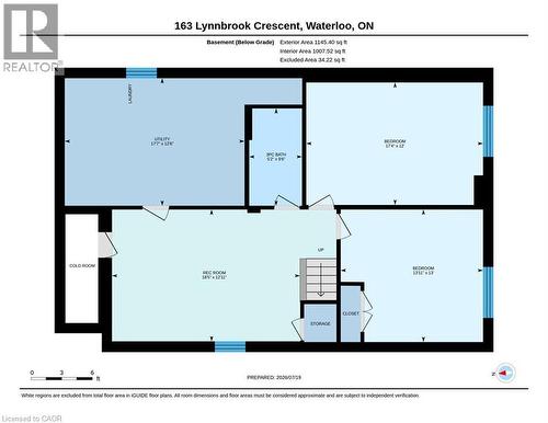 Floor plan - 163 Lynnbrook Crescent, Waterloo, ON - Other