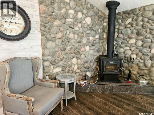 59 Snedden Crescent, Maple Bush Rm No. 224, SK - Indoor With Fireplace
