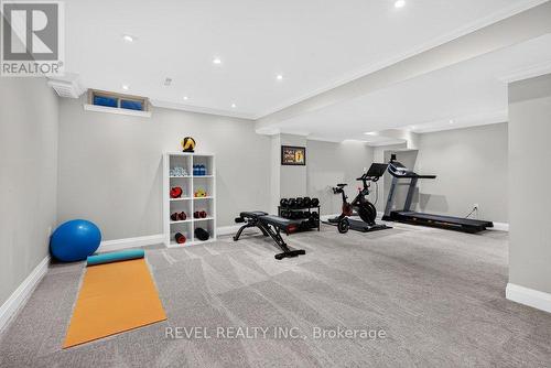 3201 Munson Crescent, Burlington, ON - Indoor Photo Showing Gym Room