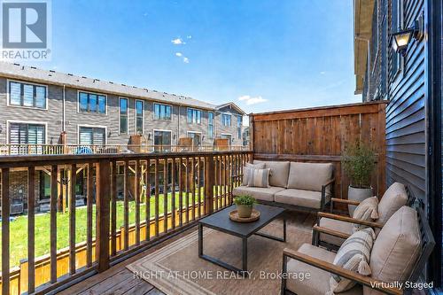 Enjoy your back deck! - 112 Hollywood Court, Cambridge, ON - Outdoor With Deck Patio Veranda With Exterior