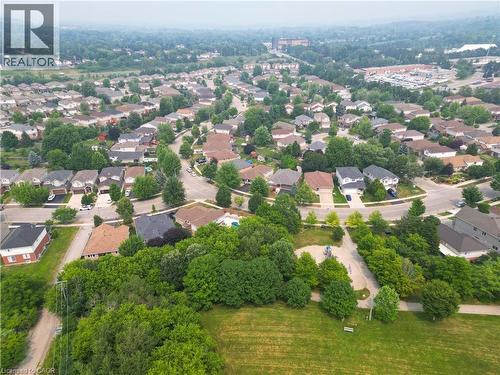 Residential area with established landscaping and mature trees - 249 Dearborn Boulevard, Waterloo, ON - Outdoor With View