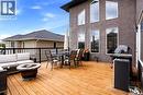9 Mckenzie Pointe, White City, SK  - Outdoor With Deck Patio Veranda With Exterior 