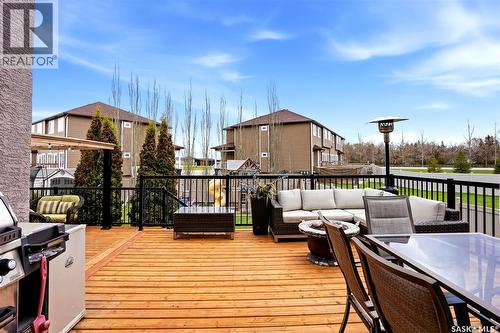 9 Mckenzie Pointe, White City, SK - Outdoor With Deck Patio Veranda With Exterior