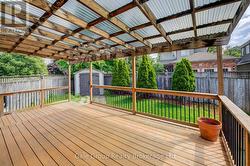 Covered Back Deck - 