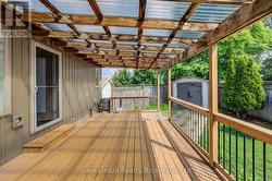 Covered Back Deck - 