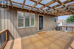 Covered Back Deck - 