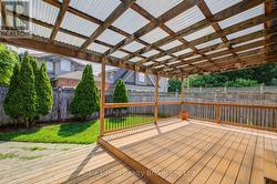 Covered Back Deck - 