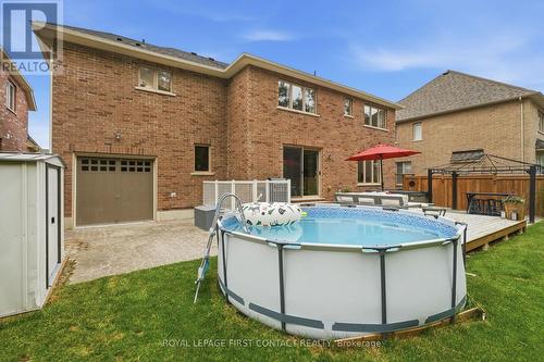 81 Trail Boulevard, Springwater, ON - Outdoor With Above Ground Pool With Exterior